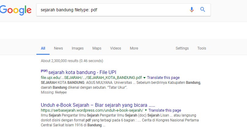 Mesin Pencari Google