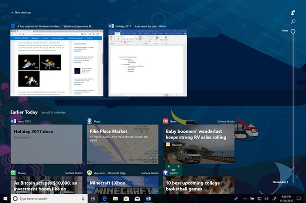 Windows 10 April update 2018