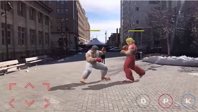Keren, Orang Ini Bisa Mengembangkan Game Street Fighter Dengan Versi AR