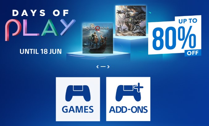 Playstation Days Of Play Akhirnya Tiba, Diskon Besar Hingga 80% Untuk Game PS4