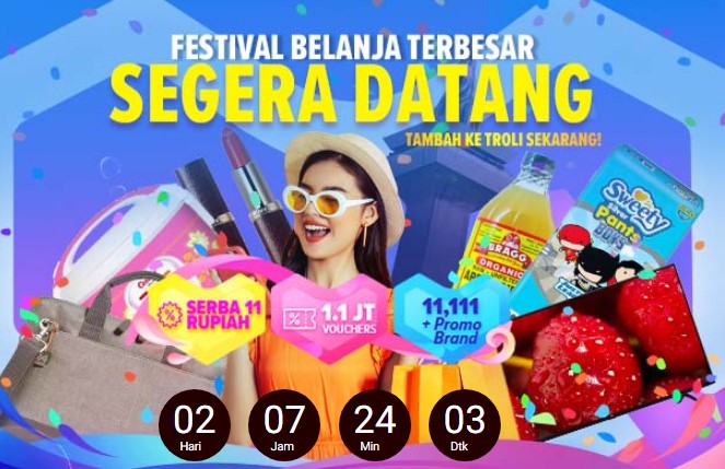 Harbolnas 11.11.2018 Siap Dimulai, Lazada Kandidat Tempat Terbaik Untuk Membeli