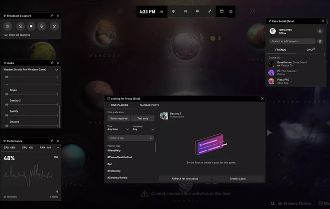 Xbox Game Bar Kini Hadir Untuk Windows 10 Dengan Banyak Fitur Menarik