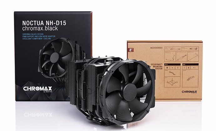 Noctua Umumkan Seri CPU Cooler Terbaru, Chromax.black, Satu Tampilan Warna Hitam Seutuhnya