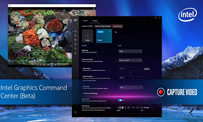 Intel Graphic Command Center Kini Dukung Video Recording & Live Streaming