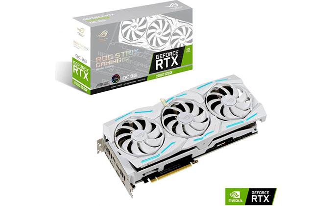 ASUS Siap Sajikan ROG Strix GeForce RTX 2080 SUPER White Edition