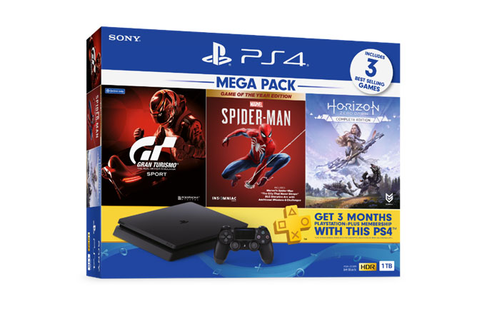 Sony Umumkan Paket Bundle PS4 “MEGA PACK” Dengan Banyak Pilihan Seru