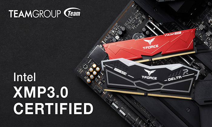 Memori Gaming T-FORCE DDR5 TEAMGROUP Resmi Bersertifikat Intel XMP 3.0