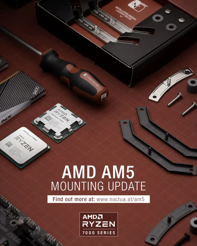 Noctua Konfirmasi CPU Cooler Lama Perusahaan Kompatible Dengan Soket AM5
