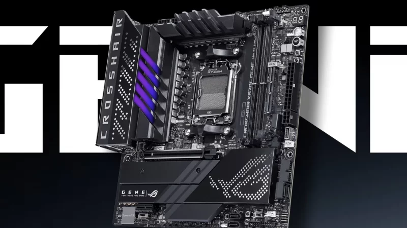 ASUS ROG Crosshair X670E Gene Preview : Harga & Spesifikasi