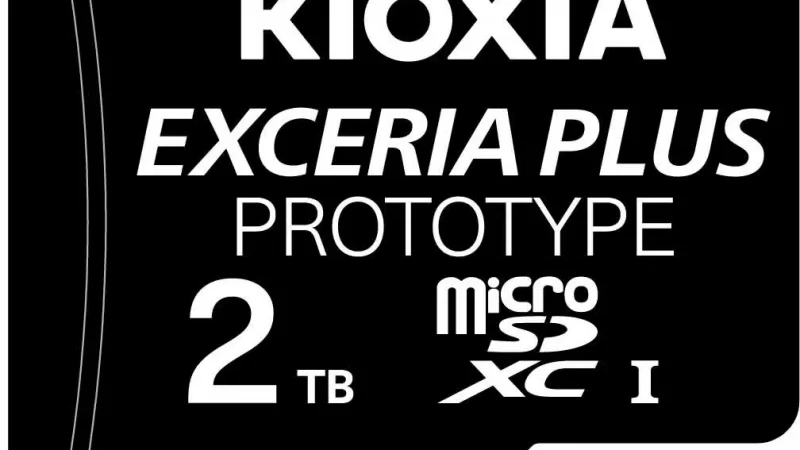 Kioxia Kembangkan Kartu Memori Micro SDXC Pertama Dengan Kapasitas Up to 2 TB