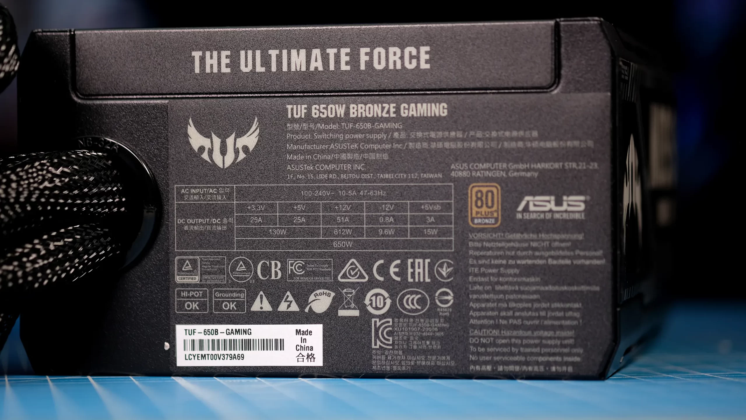 PSU ASUS TUF Gaming 650W