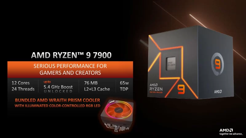 AMD Umumkan CPU Terbaru Ryzen 7000 Model 65W, Harga Lebih Ramah