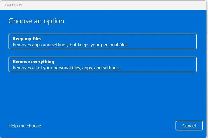 Cara Mudah Reset Windows 11 Di Laptop