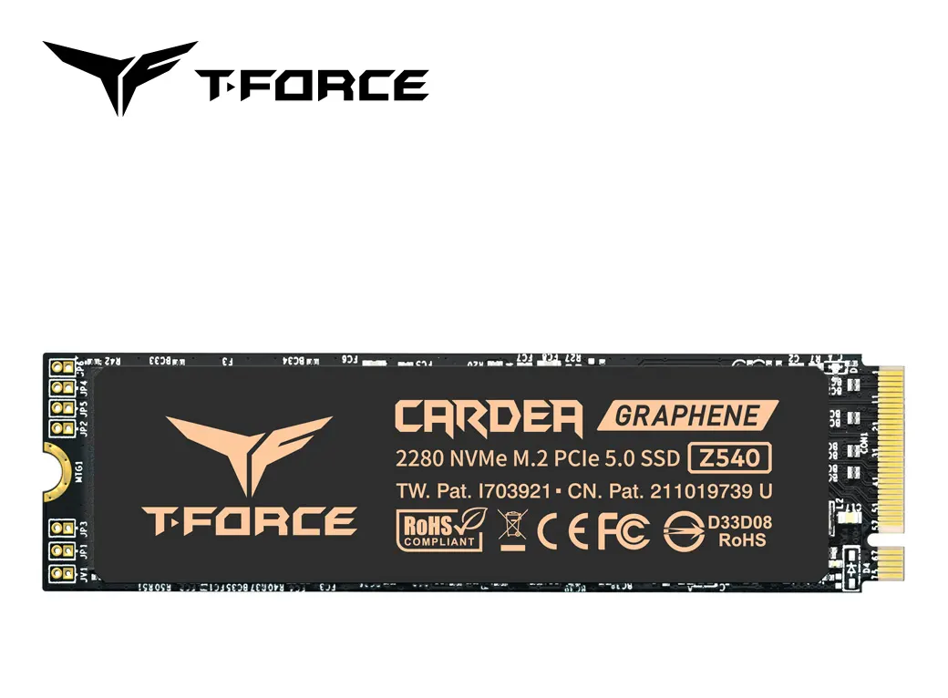 TEAMGROUP Luncurkan SSD Gen5 Terbaru T-FORCE CARDEA Z540, Read Speed Up To 12GB/s