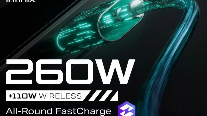 Infinix Pamer Teknologi Fast Charging 260 Watt, Isi Baterai Full Cuma Butuh 7 Menit