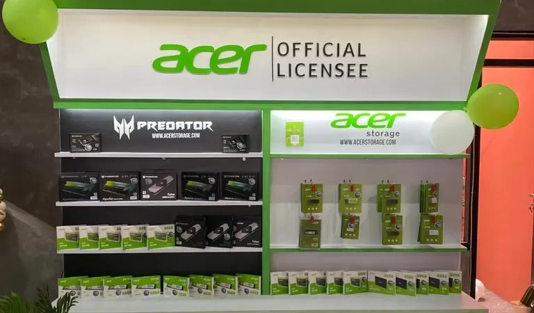 Santika Comp Resmi Jadi Partner Eksklusif Brand ACER Storage & DRAM