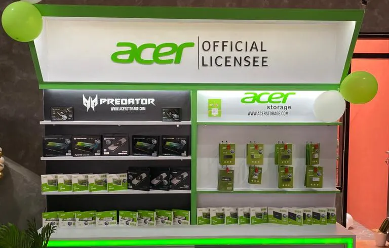 Santika Comp Resmi Jadi Partner Eksklusif Brand ACER Storage & DRAM