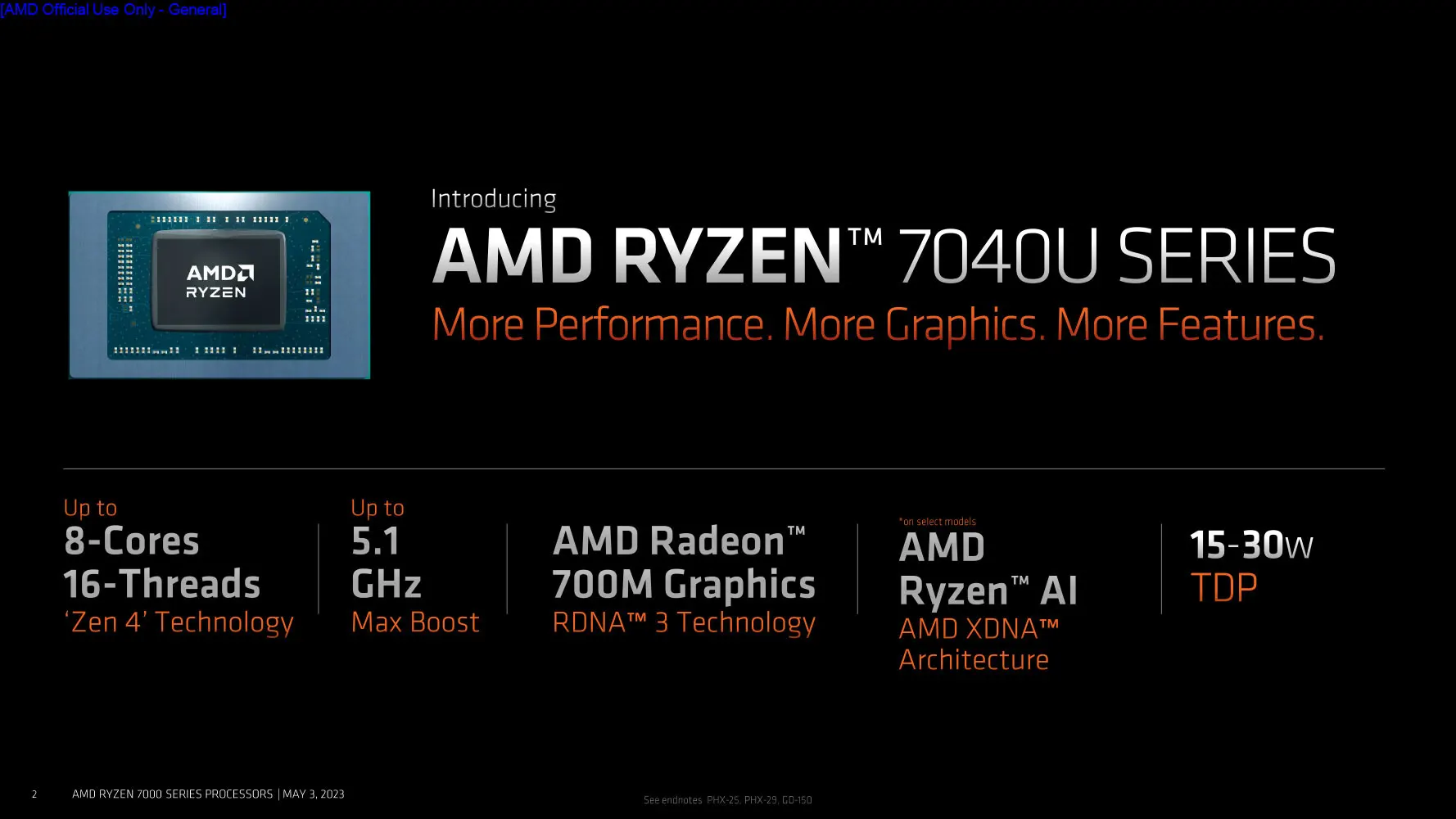 AMD Rilis Ryzen 7040U “Zen 4” Untuk Segmen Ultraportable