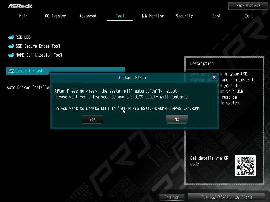 ASRock B650M PRO RS
