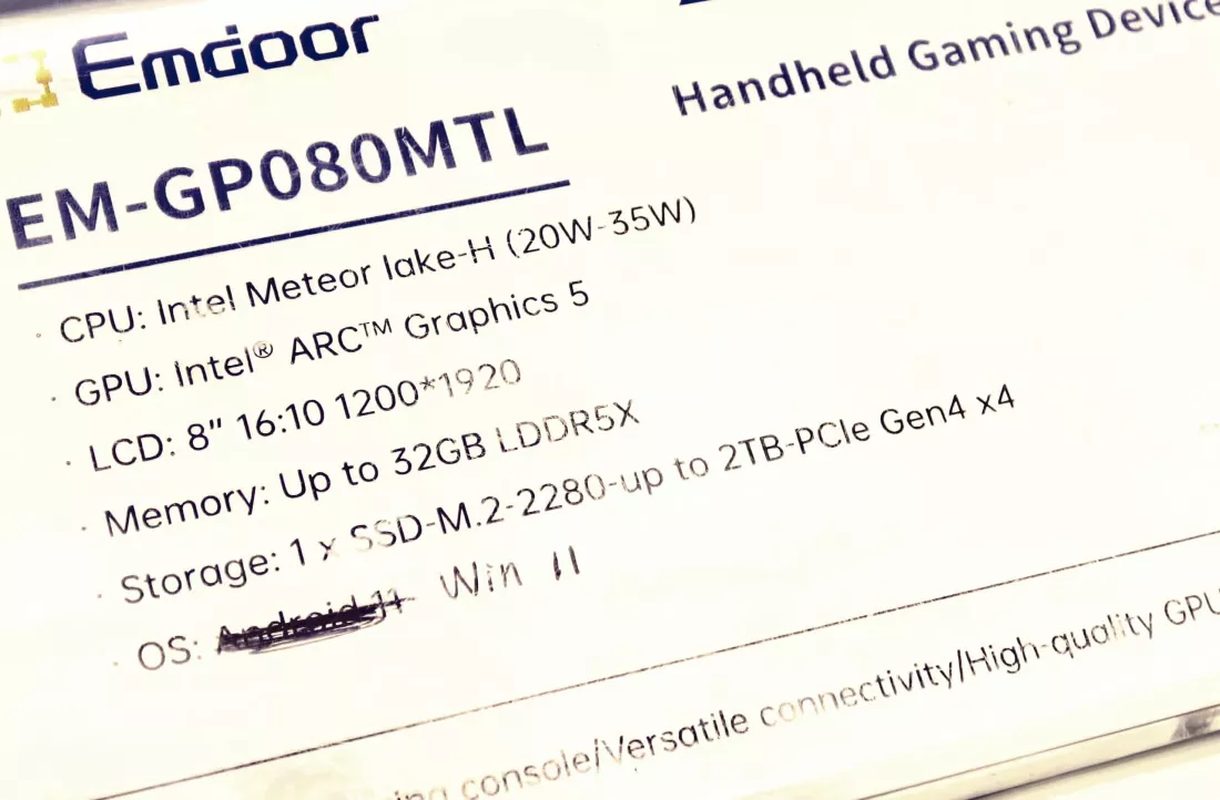 Intel Meteor Lake Siap Tenagai Handheld Gaming PC Terbaru