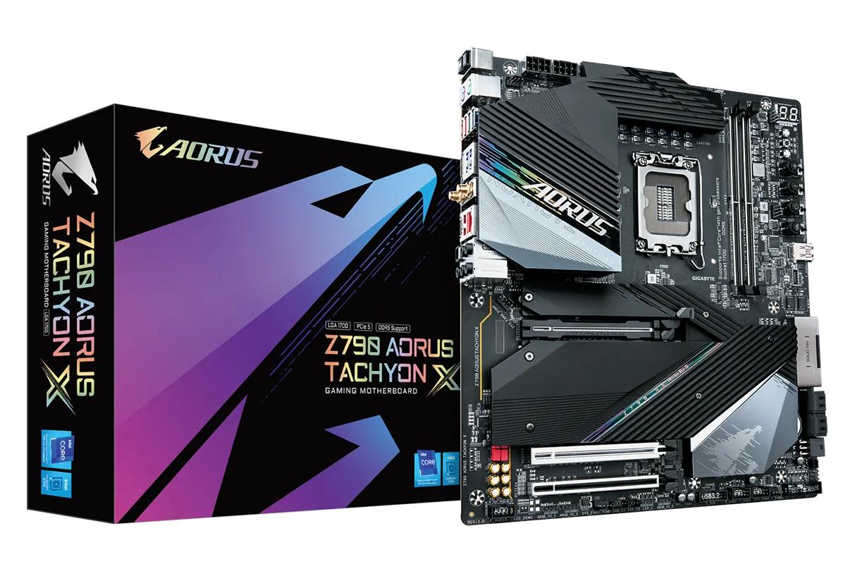 GIGABYTE Z790 AORUS TACHYON X Cetak Lima Rekor di IEM 2023