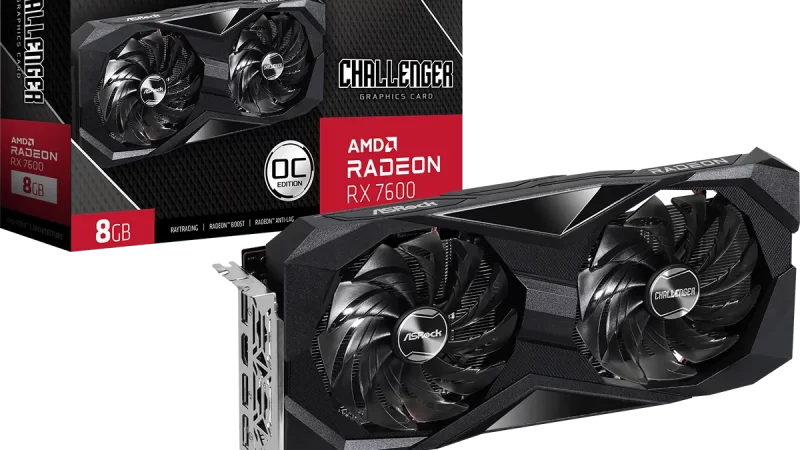 Promo Minggu ini : ASRock AMD Radeon™ RX 7600 Challenger 8GB OC