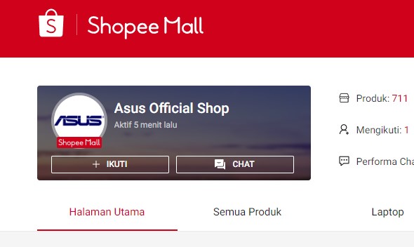 Belanja laptop online