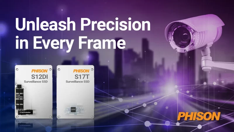 Phison Luncurkan Solusi SSD Khusus Untuk Sistem Video dan Pengawasan