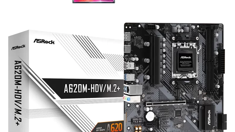 ASRock A620M-HDV/M.2: Motherboard A620 Paling Terjangkau