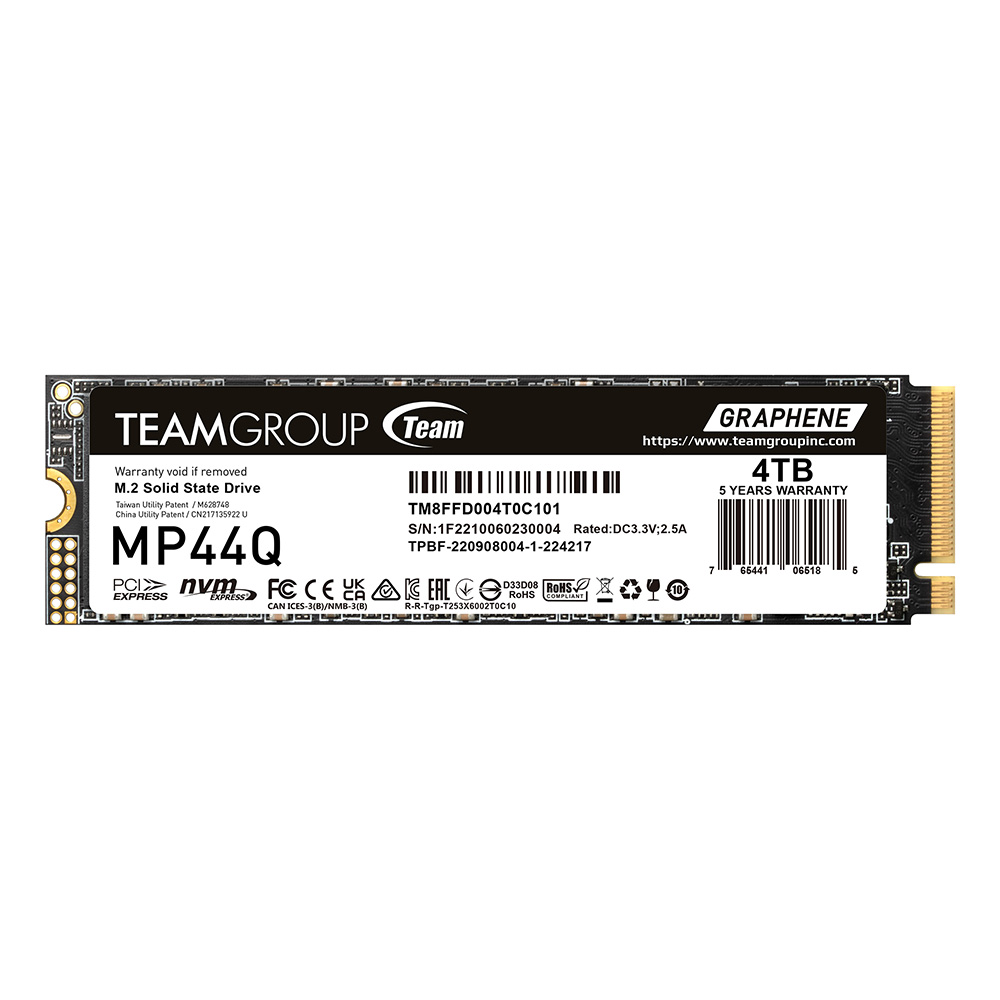 TEAMGROUP Umumkan SSD MP44Q M.2 PCIe 4.0 Generasi Berikutnya