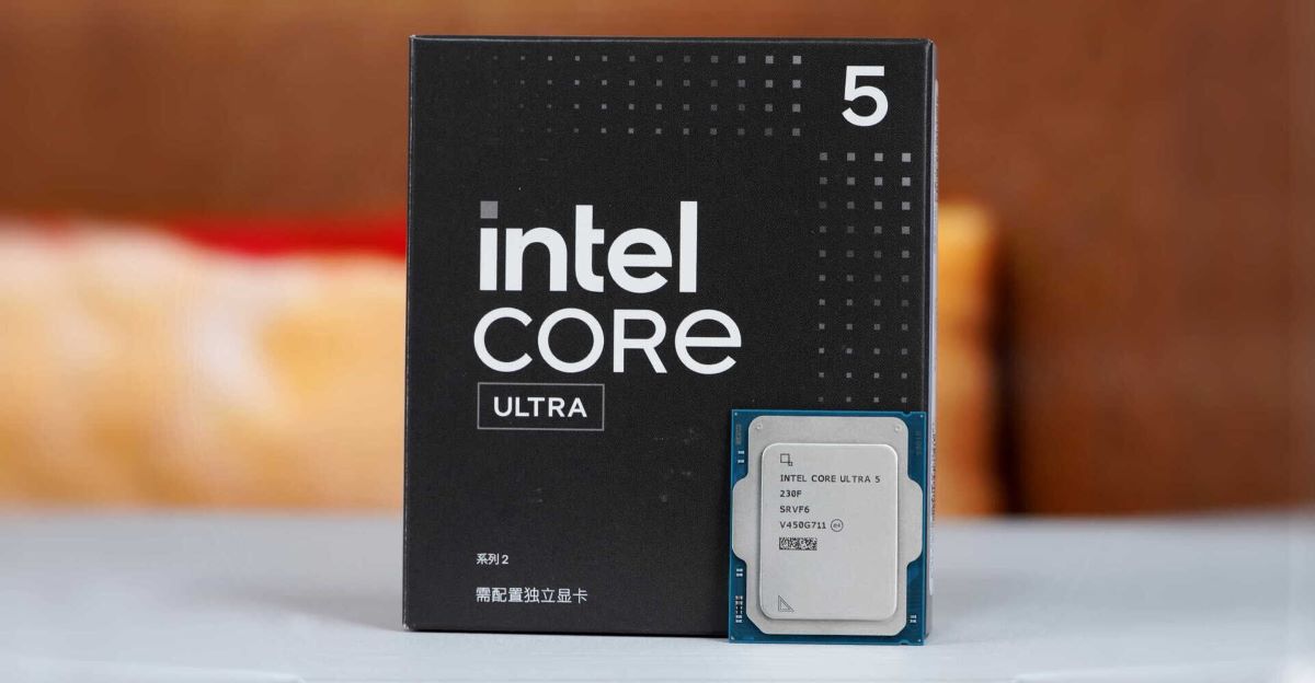 Intel Core Ultra 5 230F: Prosesor Desktop Eksklusif Pasar Tiongkok, Desain IHS Unik