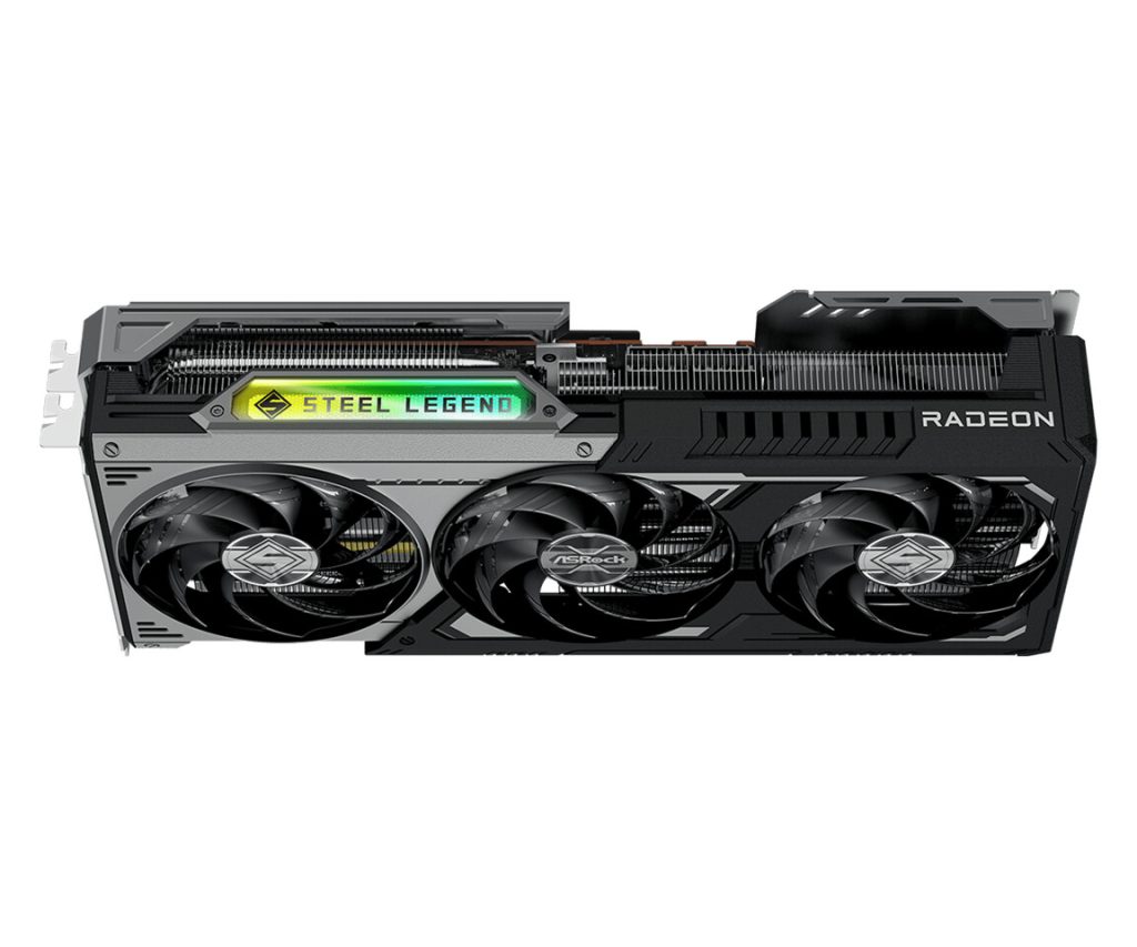 ASRock Perkenalkan Radeon RX 9070 XT Varian Steel Legend Dark