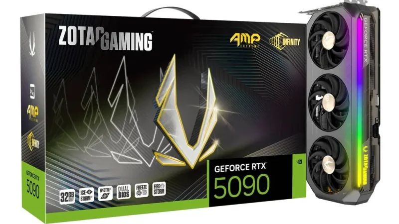 Zotac Naikkan Harga RTX 5090 Hampir 2x Lipat, Tanpa Model MSRP
