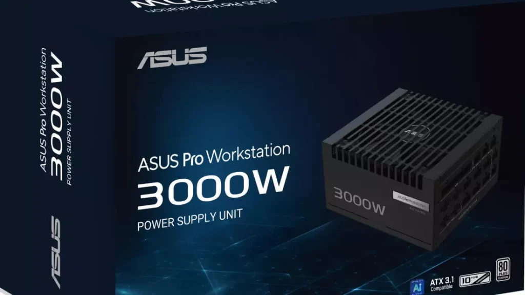 Gila! PSU 3000W: ASUS Bawa Perang Daya ke Level Absurd