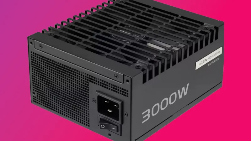 Gila! PSU 3000W: ASUS Bawa Perang Daya ke Level Absurd
