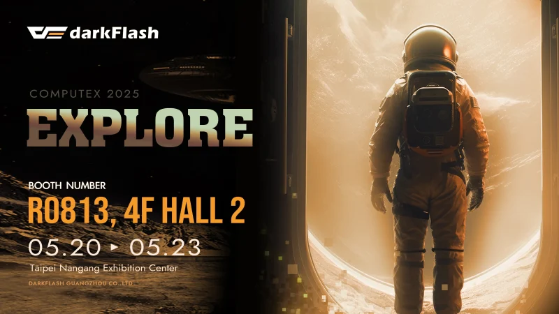 darkFlash Siap Bersinar di COMPUTEX 2025: Inovasi Futuristik untuk Gamer