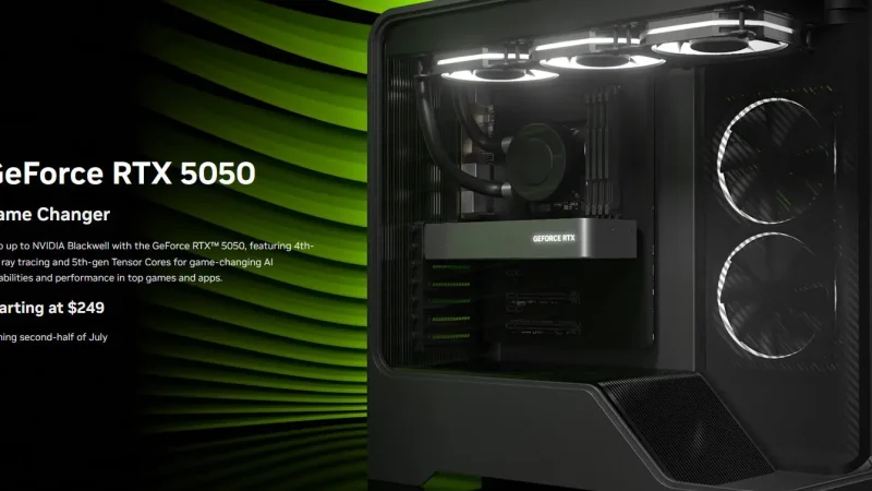 RTX 5050 Resmi Meluncur: GPU Mid-Range Bertenaga Blackwell, Harga Mulai 4 Jutaan
