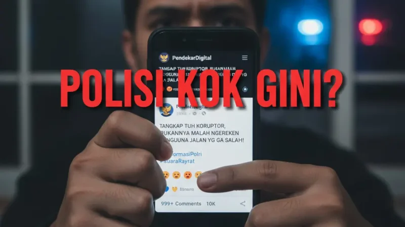 Gelombang Amarah Netizen Hantam Medsos Brimob Usai Tragedi Ojol Affan
