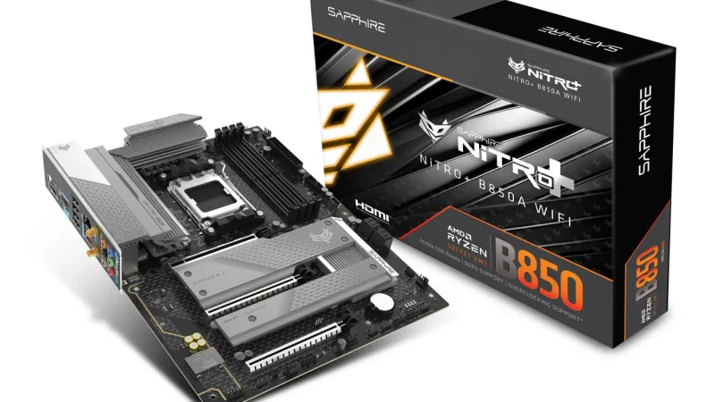 Sapphire Resmi Rilis Motherboard B850 ke Pasar Global