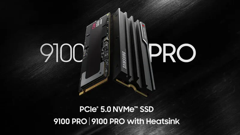 Samsung Rilis SSD Monster 8TB: 9100 PRO, Kecepatan PCIe 5.0 untuk Era AI & 8K