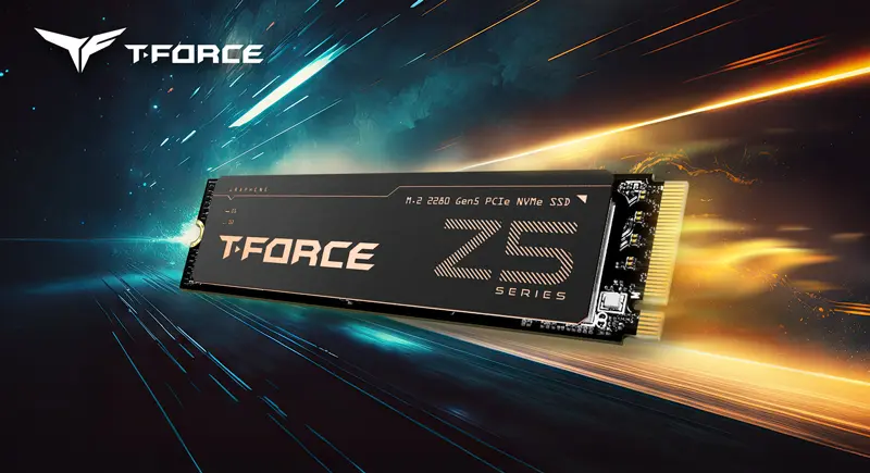 T-FORCE Z54E: SSD PCIe 5.0 Generasi Baru TEAMGROUP Tembus 14.900 MB/s