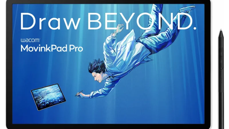Wacom Luncurkan MovinkPad Pro 14: Tablet Kreatif 14″ OLED 120Hz untuk Profesional
