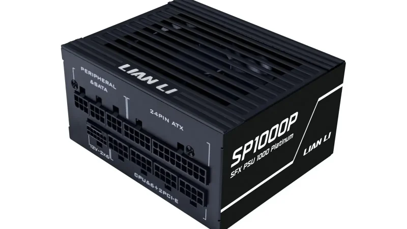 Lian Li Umumkan SP Platinum Series: PSU SFX ATX 3.1 untuk Rakitan SFF High-End