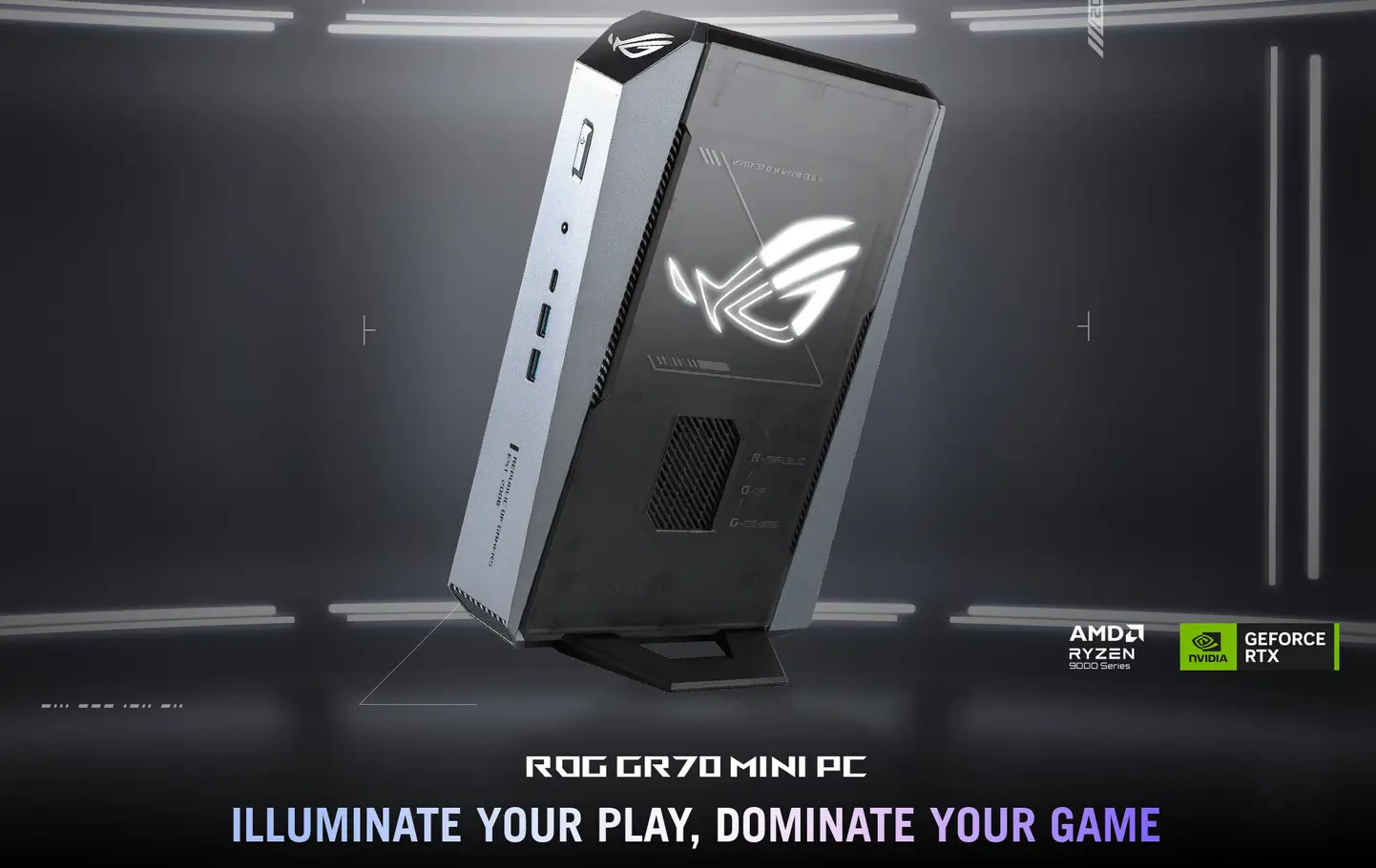 ASUS ROG Rilis Mini PC GR70: Kombinasi Powerful Ryzen 9 & RTX 5070