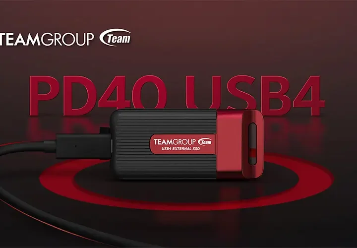 TEAMGROUP Rilis PD40 Mini External SSD: USB4 Super Cepat, Performa Maksimal