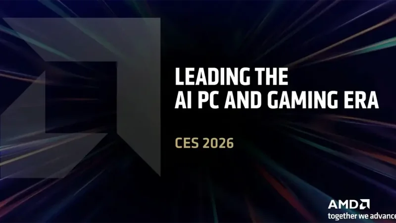 AMD Kuatkan Kepemimpinan AI di CES 2026: Ryzen AI 400 (60 TOPS), Ryzen 9 9850X3D & ROCm 7.2