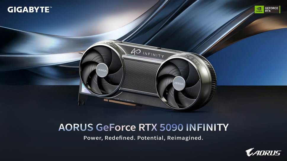 AORUS GeForce RTX 5090 INFINITY: Desain Anti-Mainstream di CES 2026