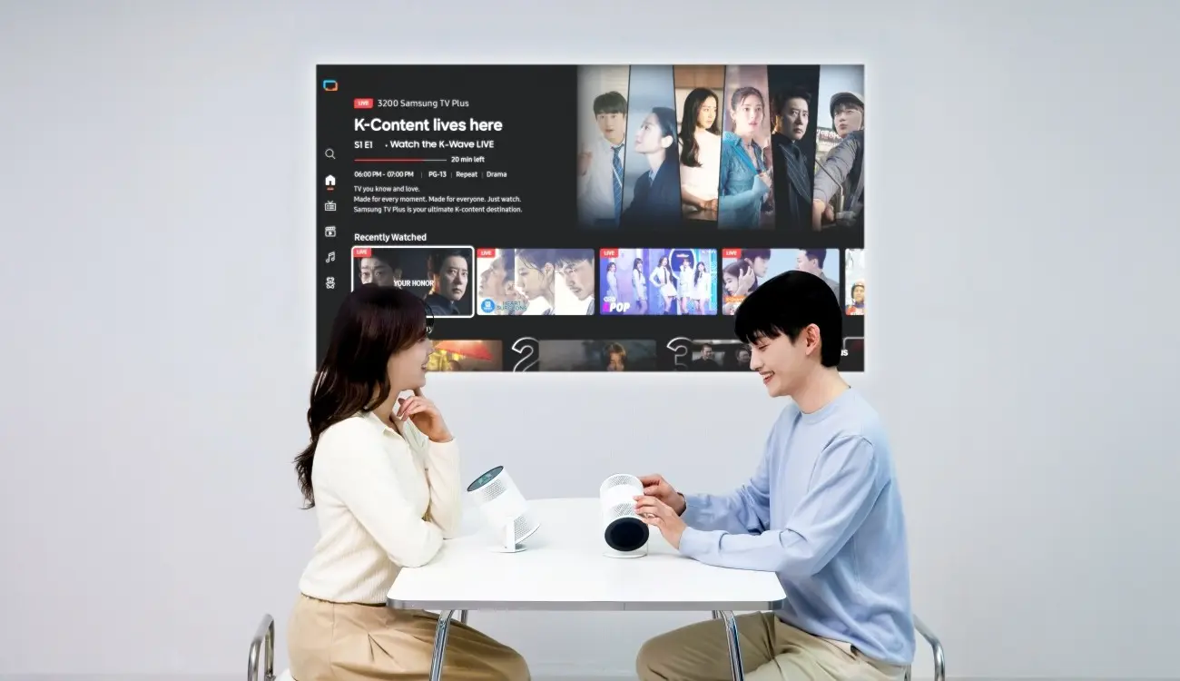 Samsung Umumkan The Freestyle+: Proyektor Portabel Bertenaga AI