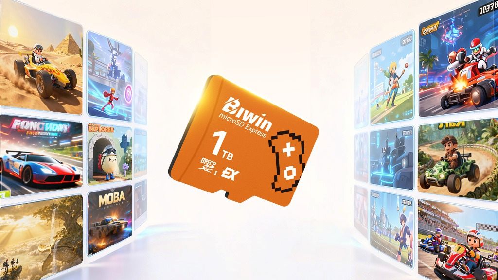 Biwin Amber ME300: microSD Express PCIe untuk Gaming Handheld