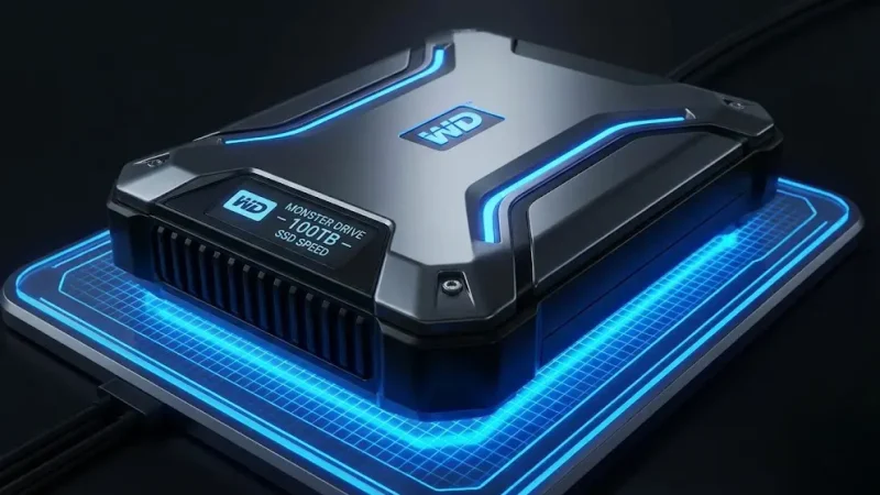 HDD Belum Mati! Western Digital Siapkan Hard Disk 100TB Kecepatan Setara SSD